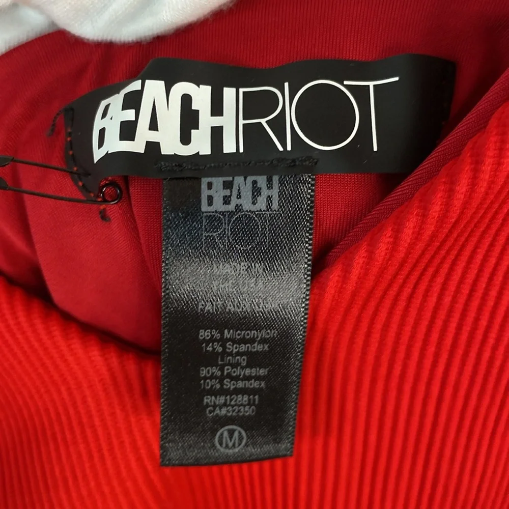 Beach Riot Scarlet Ruffle One Piece - Picture 2 of 7